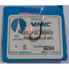 Anzois VMC 9284 nº8 quantidade 100